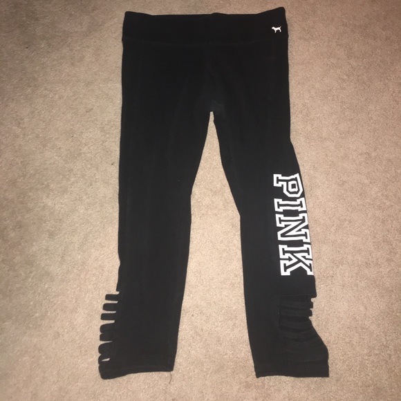PINK Victoria's Secret Pants - PINK yoga crops